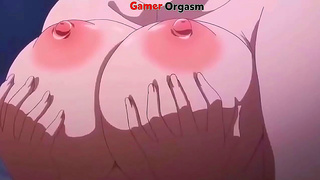 Fiery Redhead MILF Tempts Hero with Lush Curves in Steamy Hentai Adventure