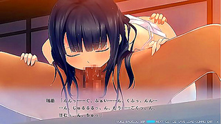 Anime Vixen Seduces Lover in Passionate Downpour Tryst