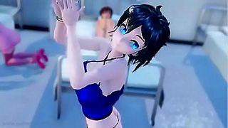 Luscious Hentai Goddess Tempts Lover into Fiery 3D Tryst