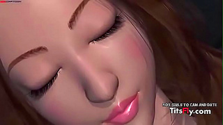 Curvy Manga Muse Dominates Hot 3D Erotic Encounter in Animated Fantasy