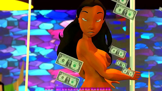 Black Beauty Latina Heat Collide in Steamy Strip Club Showdown