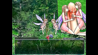 Twin Fairies Seduce Brave Warriors in Hot Monster Girl Tryst