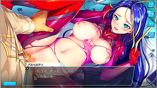 Unity Tempts Alberti in Sultry Anime Fantasy Tryst