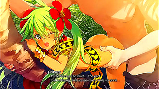 Brown-Haired Beauty Gets Filled Hard in Steaming Eroge Encounter