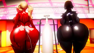 Ann Makoto Heat Up With Sensual Curve-Clinging 3D Hentai Action