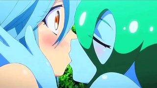 Cute Anime Girls Ignite Forbidden Romance with Fiery Kisses and Secrets