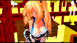 Mirai Aikarinos Seductive Evolution in Heated MMD Fantasies