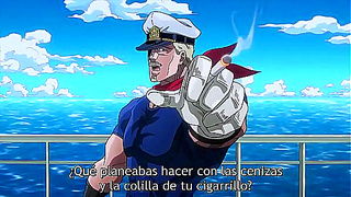 Jotaros Hot Moment with Enchanting Anime Babe Under Starlit Skies