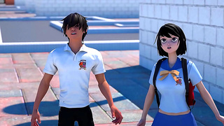 Cute Students Seduce Strict Sensei in Naughty Classroom Fantasy