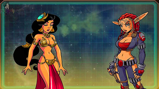 Princess Allured by Magical Genie in Sensual Disney-Inspired Hentai Fantasy
