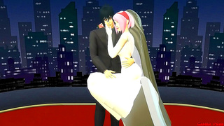 Sakurako Breaks Her Wedding Vow in Secret Midnight Tryst