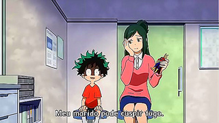 Steamy Encounters Between Heroes in My Hero Academia Erotic Fantasy