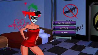 Harley Quinn Seduces Batgirl with a Sultry Dance in Steamy DC Encounter
