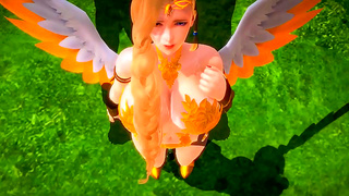Sariel Dominates in Hot 3D Hentai Action Ending With Explosive Finish
