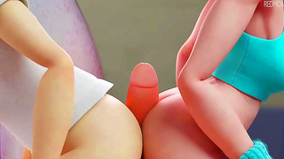 Callie Maries Steamy Hentai Ride Featuring Luscious 3D Booty Action
