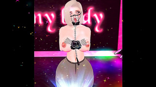 Virtual Idol Strips Down for Gamer in Sultry Animation Fantasy