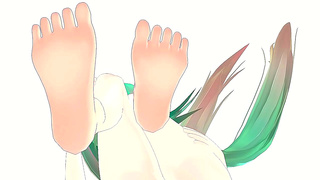 Miku Gumis Fiery 3D Tryst Ignites Steaming Hentai Desires