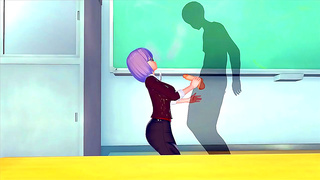 Student Tempts Stern Sensei Into Steamy Anal Encounter in 3D Fantasy