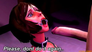 Busty Biohacker Pleasures Her Shemale Lover in Steamy Hentai Fantasy