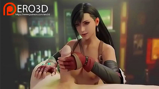 Tifa Treats Cloud to Steamy Oral Bliss in Final Fantasy VII Erotic Tale