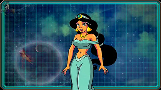 Hermione Teases Princess Jasmine with Silk-Touch Pleasures in Akaburs Realm