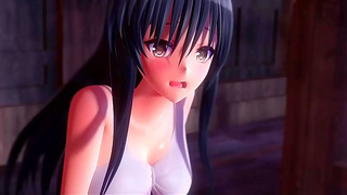 Yui Unleashed in Hot Outdoor Tryst – A 3D To-Love-Ru Erotic Escape