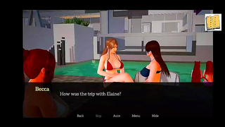 Busty StepMom Seduces Curvy Teen in Steamy 3D Hentai Encounter