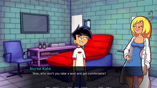 Nurse Enchants Danny Phantom with Sultry Magic in Hot Ghostly Encounter