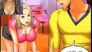 Melina MX Seduces Her Curvy Step-StepAunt in Spicy Hentai Fantasy