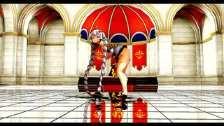 Alluring Semi-Nude Anim Vixen Dances to Sensual Dream Melody