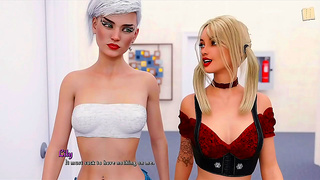 Curvy Babe Dominates Ride in Hot 3D Hentai Action