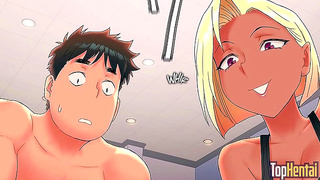 anime babes ignite passion with steamy yoga moves in sensual workout session