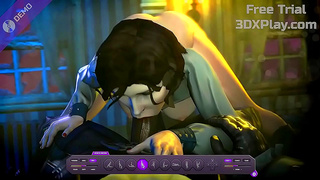 Elizabeth Treats Her Lover to Steamy POV Oral Bliss in Burlesque BioShock Dreamworld