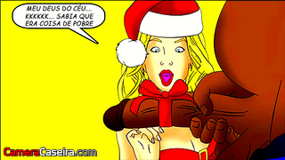 Bratty Beauty Tempts Guard into Hot Christmas Rendezvous