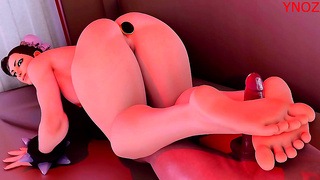 Chun-Lis Seductive Touch Ignites Hot Desire in steamy Encounter