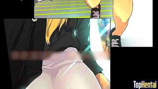Busty Tutor Seduces Step-StepSis in Steamy Caf Tryst