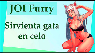 Furry Maid Teases You Into Hot JOI Action – Get Ready to Explore