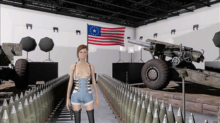 Busty Anime Babe Shows Off Curves in Fallout-Inspired Steamy Clip