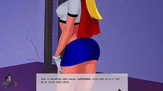 Harley Teaches Batgirl Supergirl Spicy Secrets in Steamy Anime Adventure