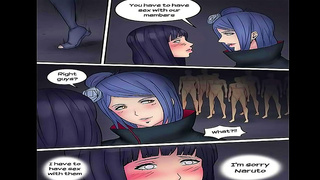 Hinata Captured by Akatsuki in Steamy Hentai orgy Forbidden Desires