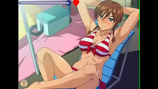 Mikas Hot Beach Tryst with a Curvy Goddess Turns into Wild Hentai Pleasure