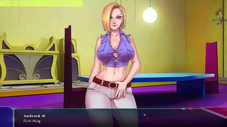 Bulma Chi-Chi Seduce Heroes with Tempting Touches in Hot Dragon Ball Action