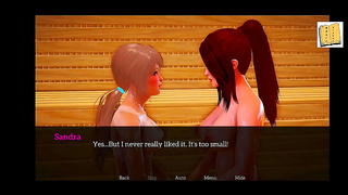 Redheaded Stepsisters Hot Hentai Adventure – Sizzling lesbian passion unfolds in wild