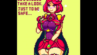 Pyra Dominates in Hot POV Encounter Leading to Explosive Creampie – Xenoblade Fever