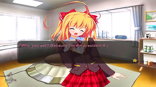 Blonde Hentai Queen Takes Presidential Power for Steamy Cosplay Fun