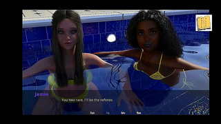 Jasmine Jams Hot Summer Lust by the Pool – Busty Teen Fantasizes Wild Escape