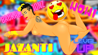 Jazanti Flaunts Inked Curves in Sultry Latin-Inspired Hentai Fantasia