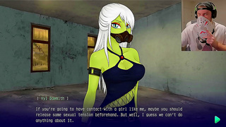 Furry Explorer Seduced by Busty Aliens in Sensual Cosmic Encounter