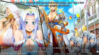Busty Princess Tempts Brave Warriors in Sensual Anime Adventure