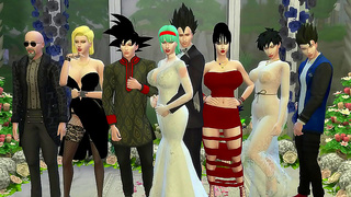 Bulmas Honeymoon Desires Ignite When Lovers Tempt Her in Hot Saiyan Nights